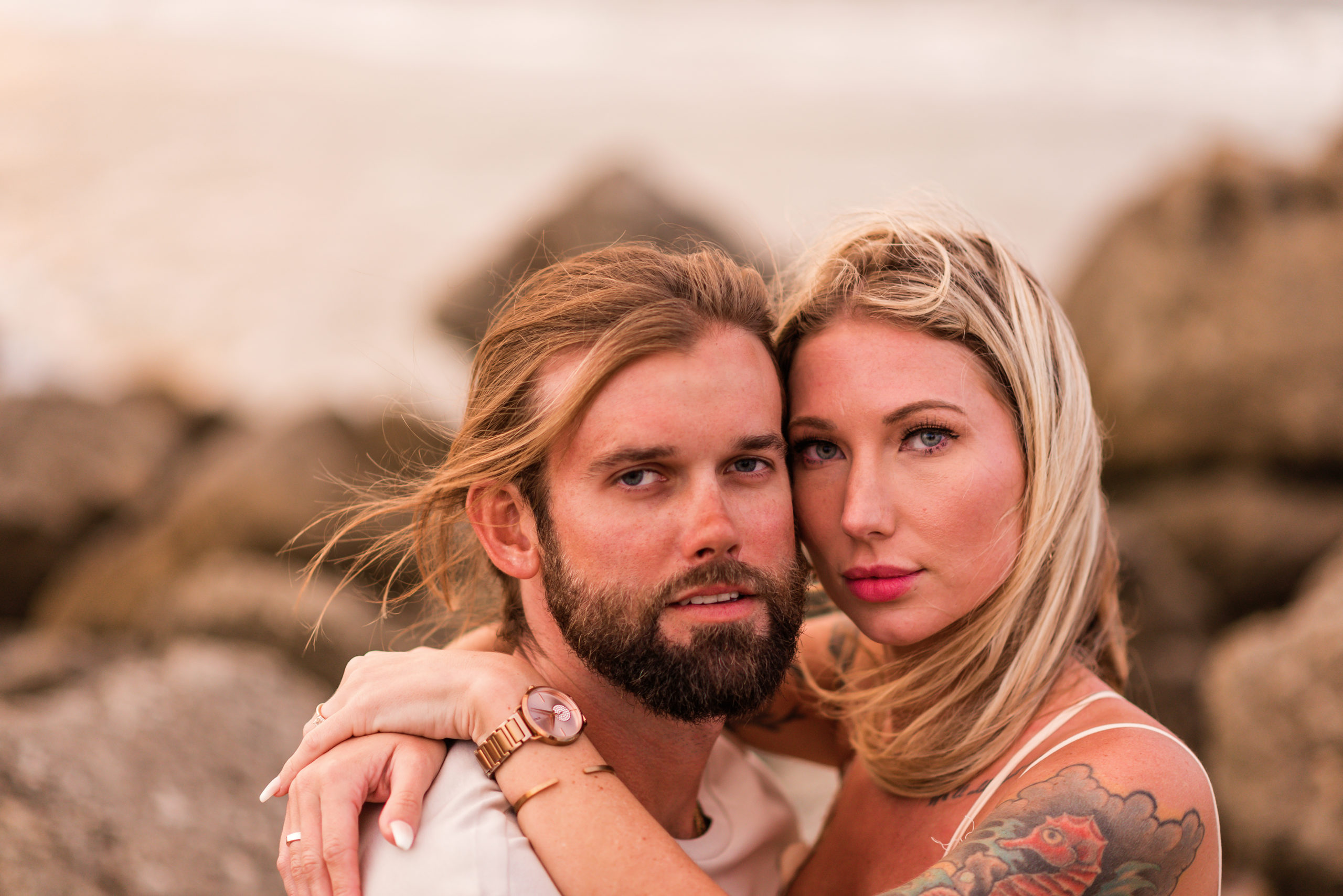 florida beach engagement session st augustine florida