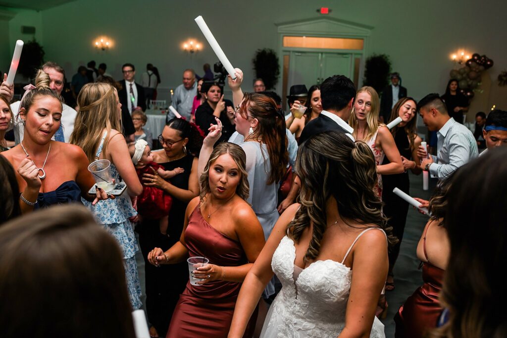 NYC Wedding Photographer reception dancing