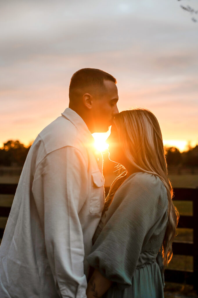 florida engagement photographer golden hour