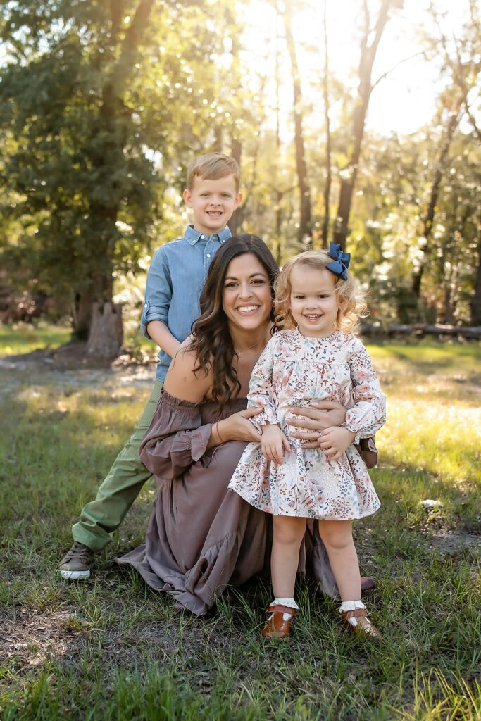 mother daughter and son gainesville family photographer