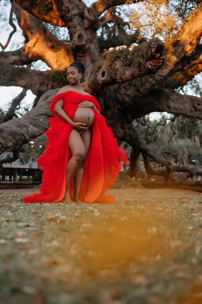 Treaty Oak Park Maternity Session | Jacksonville Maternity Photographer | Florida Maternity Photographer