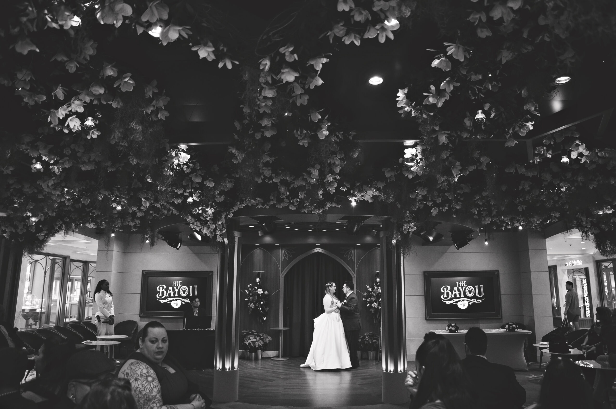 disney cruise wedding reception celebration