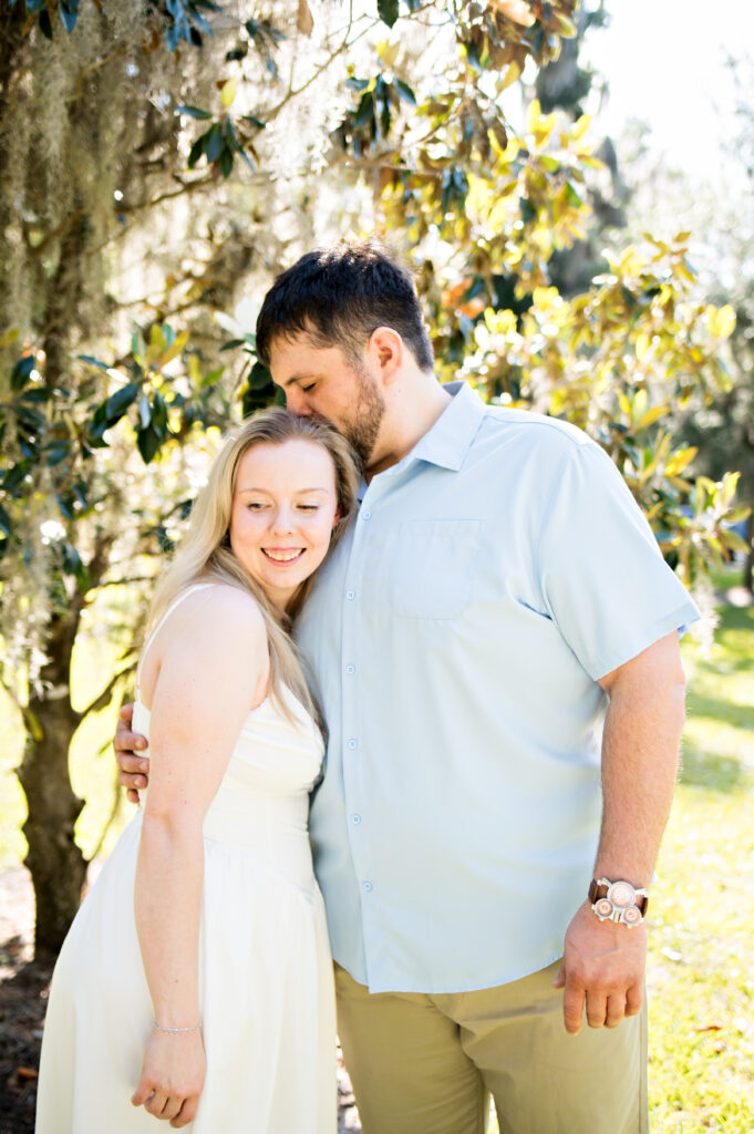 Sunrise engagement photos in Winter Park