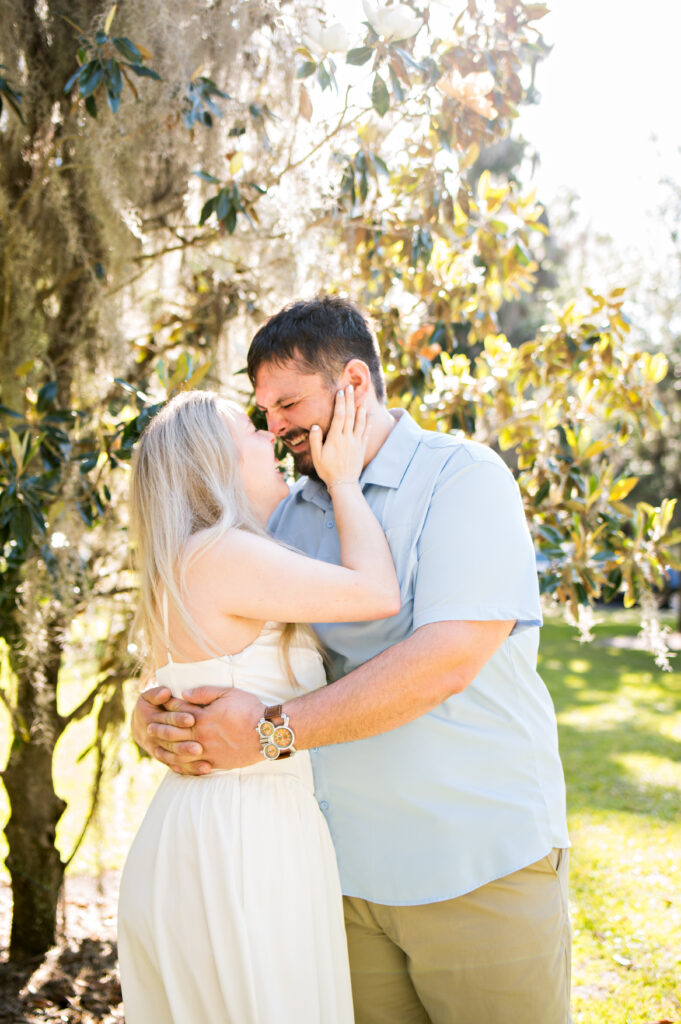 Kraft Azalea waterfront engagement portraits