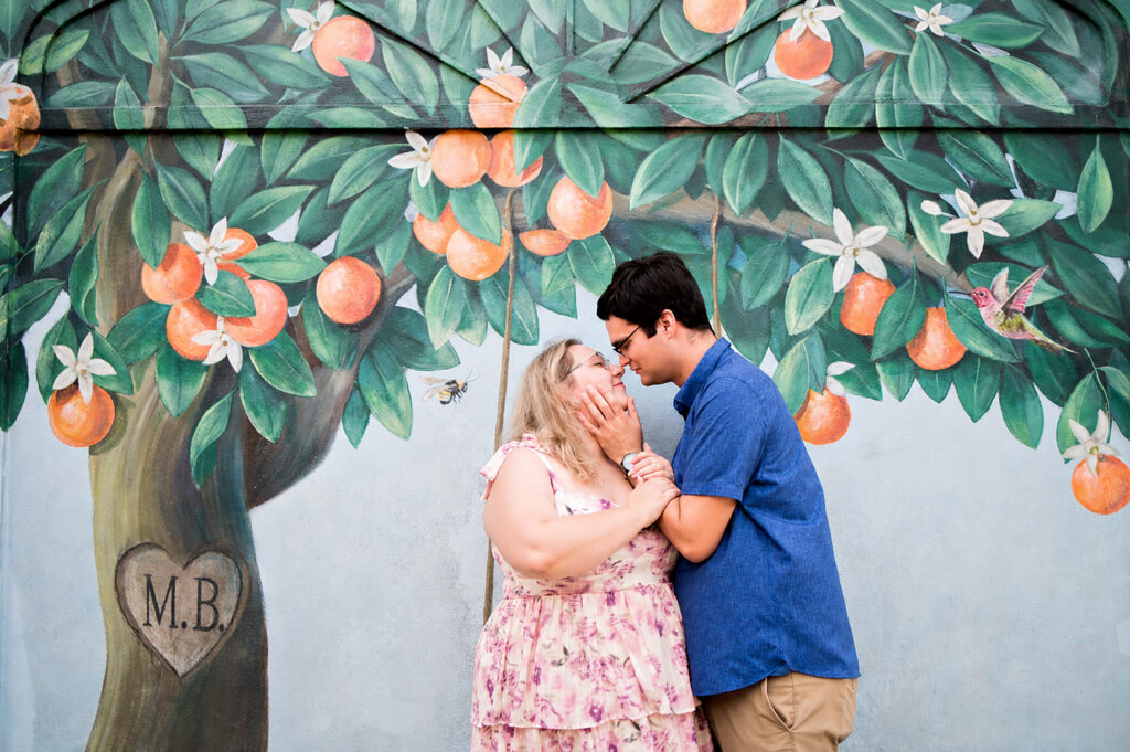 Downtown Winter Garden engagement session