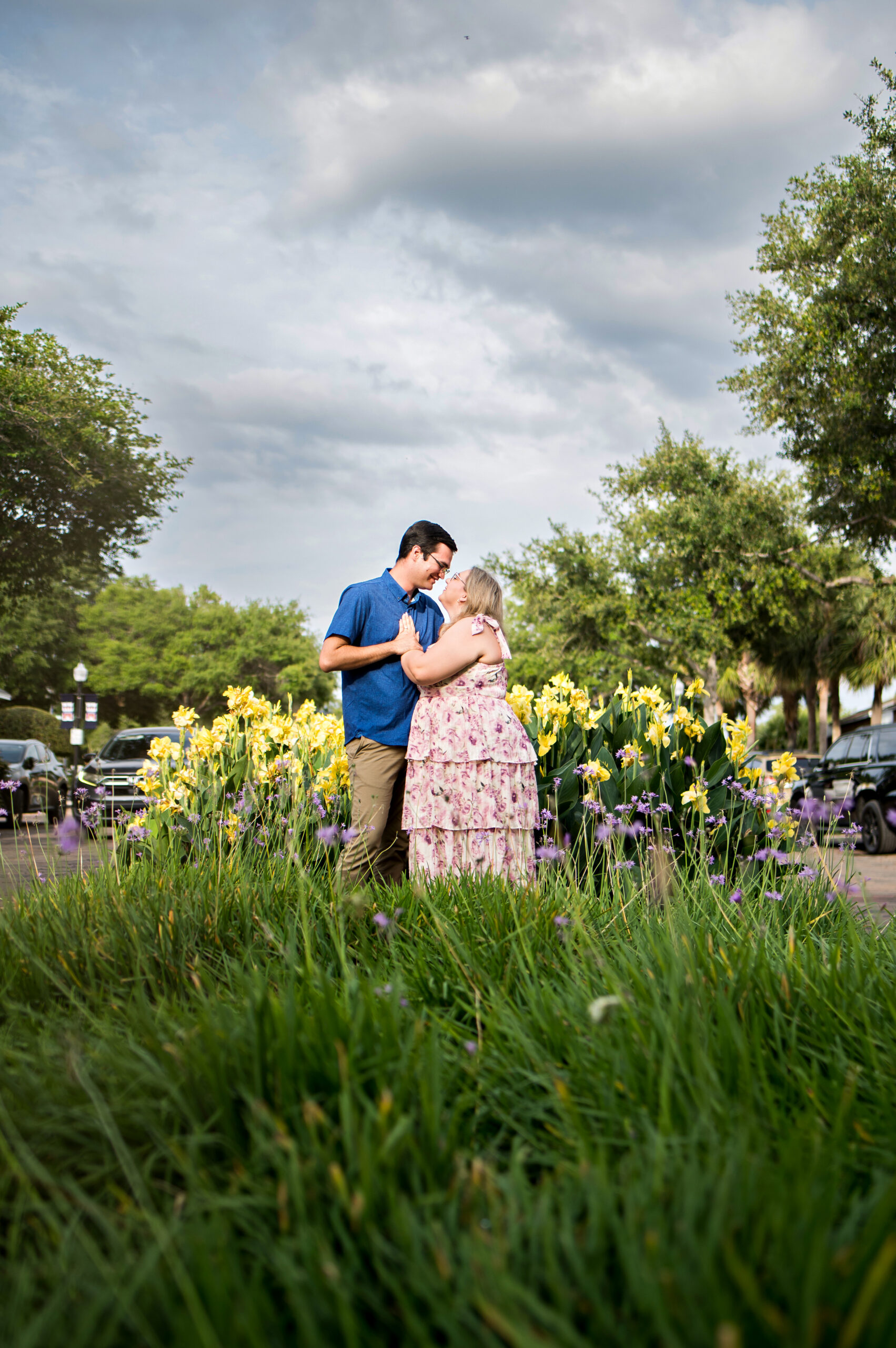 Downtown Winter Garden engagement session